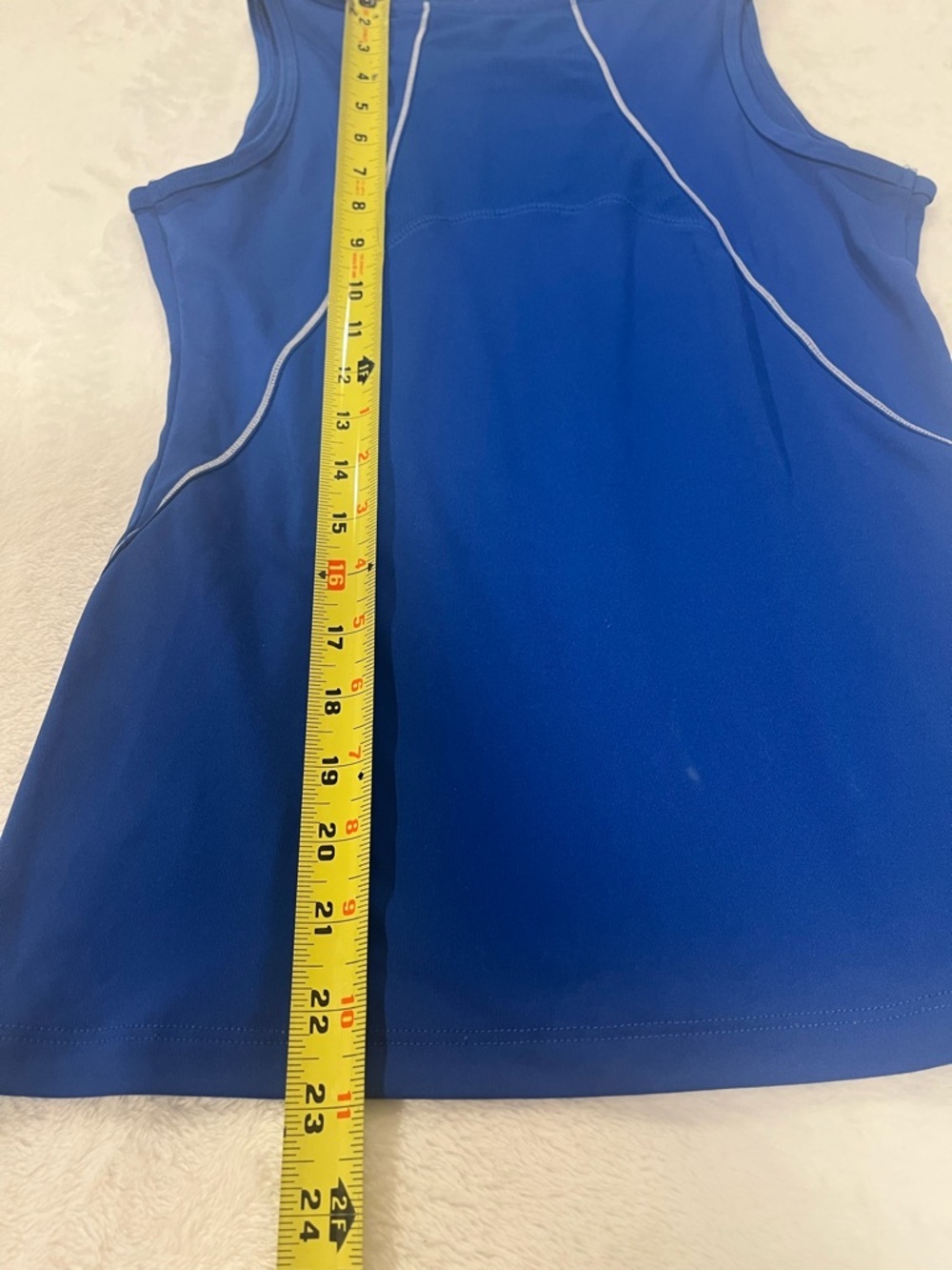 C9 by Champion Blue Active Mesh Racerback Tank Top - XS - Picture 6 of 7